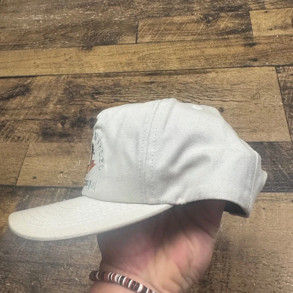 Katin No Shirt No Shoes No Problemo Snapback Hat Off White Made in USA Surf Cap